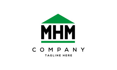 MHM creative three latter logo design