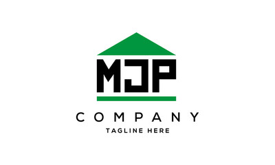 MJP creative three latter logo design