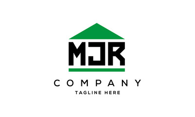 MJR creative three latter logo design