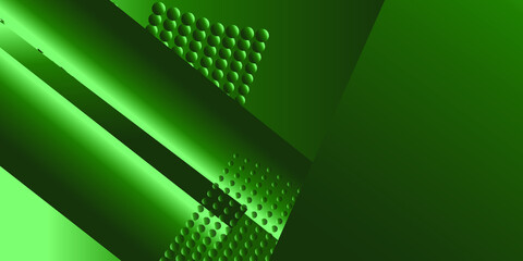 green background