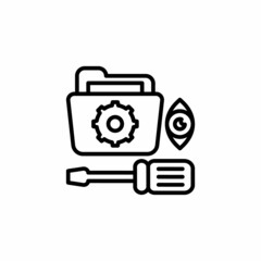 Tech Service icon in vector. Logotype