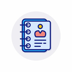 Business Contracts icon in vector. Logotype