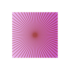 Fototapeta premium Comic book page template with radial and ray halftone effects in pop-art style. Colorful blank background.