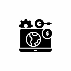 Online Business icon in vector. Logotype