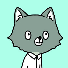 Obraz premium Mr.Wolf