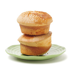 cake on a white background 