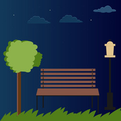 Night Sky Illustration art.