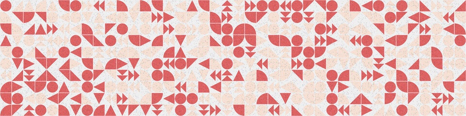 Abstract Geometric Pattern generative computational art illustration