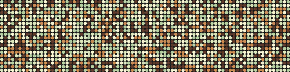 Abstract Geometric Pattern generative computational art illustration