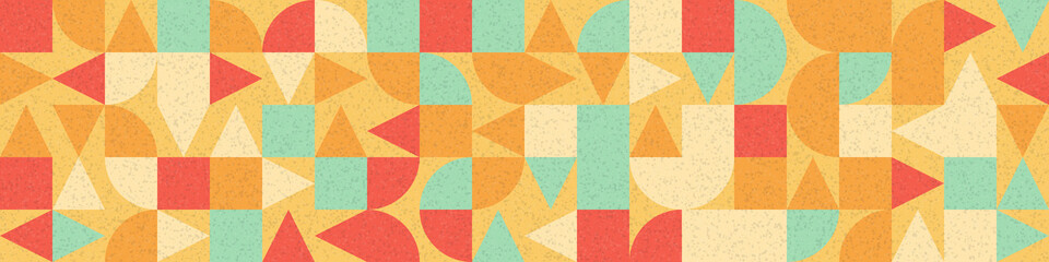 Abstract Geometric Pattern generative computational art illustration