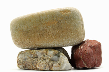 natural stone texture isolated white background