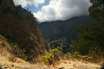 landscape in the mountains