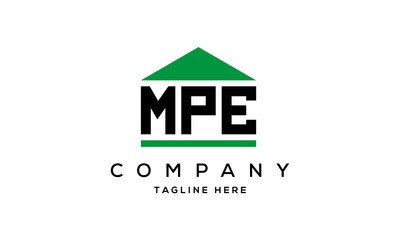 MPE creative three latter logo design
