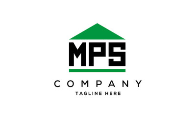 MPS creative three latter logo design