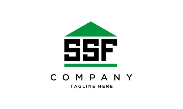 SSF creative three latter logo design
