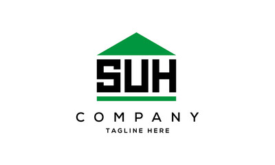 SUH creative three latter logo design