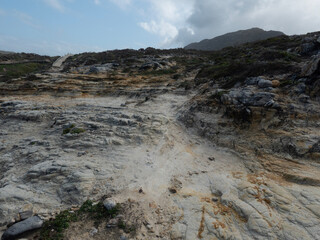 country volcanic landscape