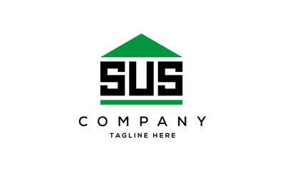 SUS creative three latter logo design