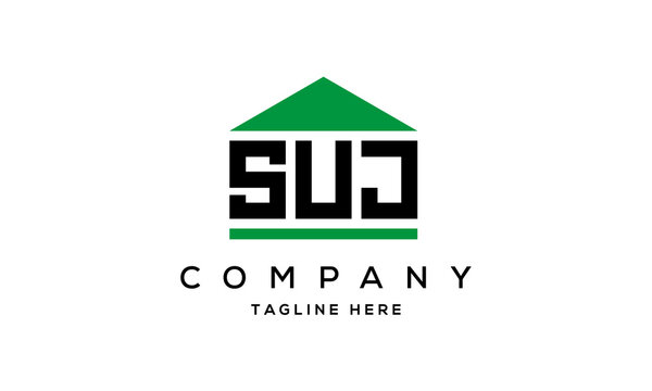 SUJ creative three latter logo design