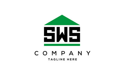 SWS creative three latter logo design