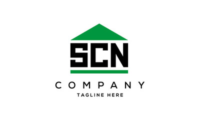 SCN creative three latter logo design