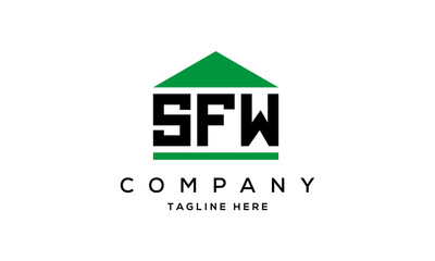 SFW creative three latter logo design