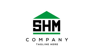 SHM creative three latter logo design