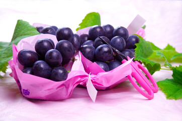 ナガノパープルとハサミ