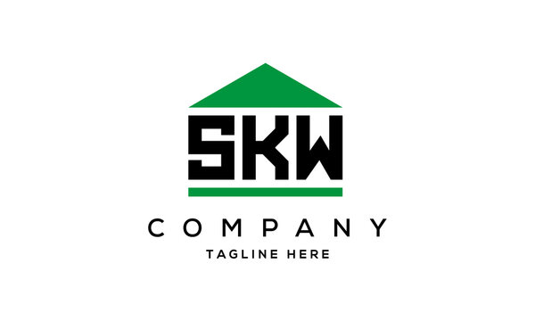 SKW creative three latter logo design