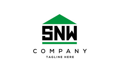 SNW creative three latter logo design