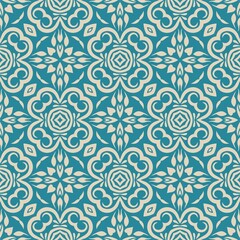 Two colors seamless abstract shape. Simple pattern ornament background