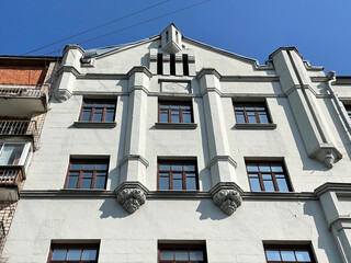 Moscow, Gusyatnikov Lane, 11. The apartment house of M. O. Epstein. Built in 1912, architect V. E....