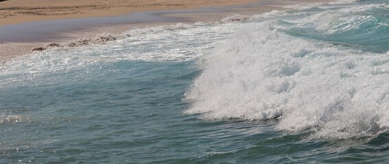 sandy beach - South Africa coast