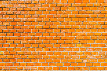 Seamless orange brick wall background. orange brick grunge wall background 