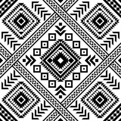 black and white seamless pattern