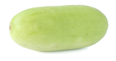 Fresh Winter melon fruit isolated on white background
