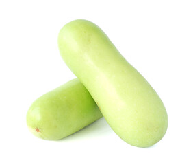 Fresh Winter melon fruit isolated on white background