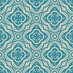 Two colors seamless abstract shape. Simple pattern ornament background