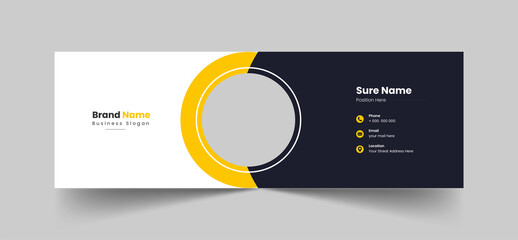 Email signature Template Design