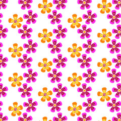 Fototapeta na wymiar Pattern design, repeat pattern design, Vector, pattern, floral, Flowers, Seamless 