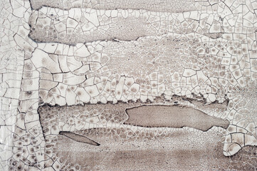 Pattern of multicolor abstract acrylic contemporary art craquelure texture