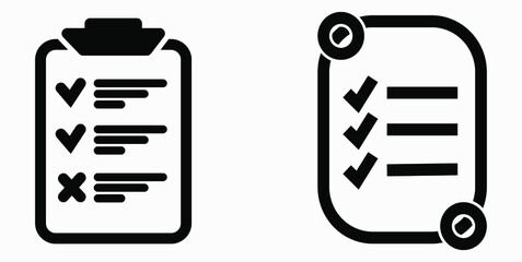 Icon list, roster, schedule, register, roll, catalog, scrol, bil, calendar, docket, nomenclature, beadroll, sked, catalogue. Vector icon.