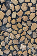 Brick brown brick pattern wall background texture vintage old