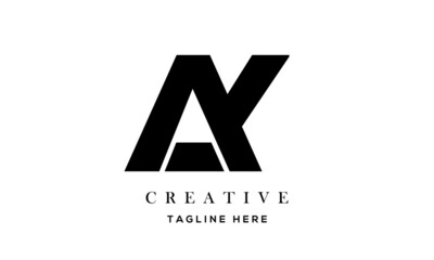 creative letter AY logo design templates