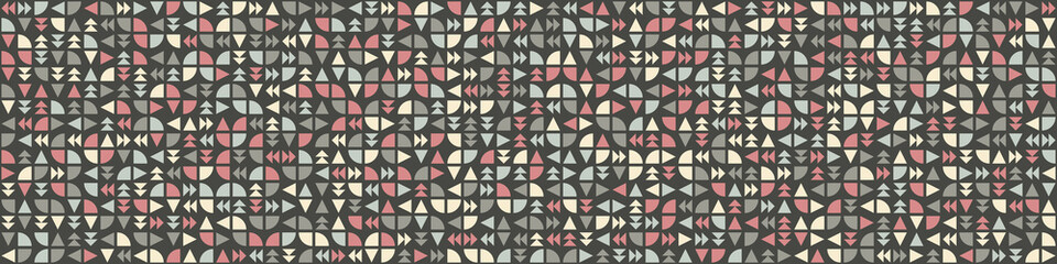 Abstract Geometric Pattern generative computational art illustration