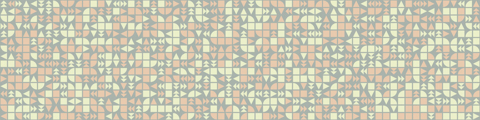 Abstract Geometric Pattern generative computational art illustration