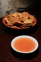 Japanese Dish Crispy Noodles