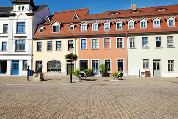 Naumburg an der Saale Fassaden am Holzmarkt