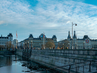 Dronning Louises Bro The Lakes Copenhagen winter