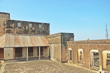 old artistic mansion ( haweli ) of mandawa city ,rajasthan,india